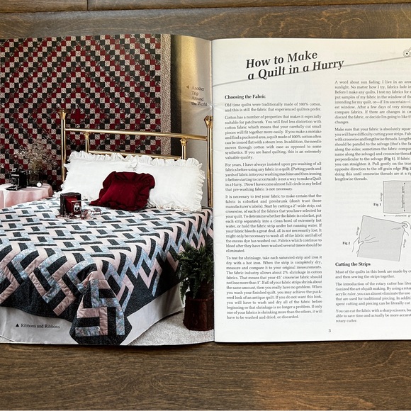 Set of 3 Quilting Books: Lap Quilting, Quilts in a Hurry & Template Free - Picture 12 of 14